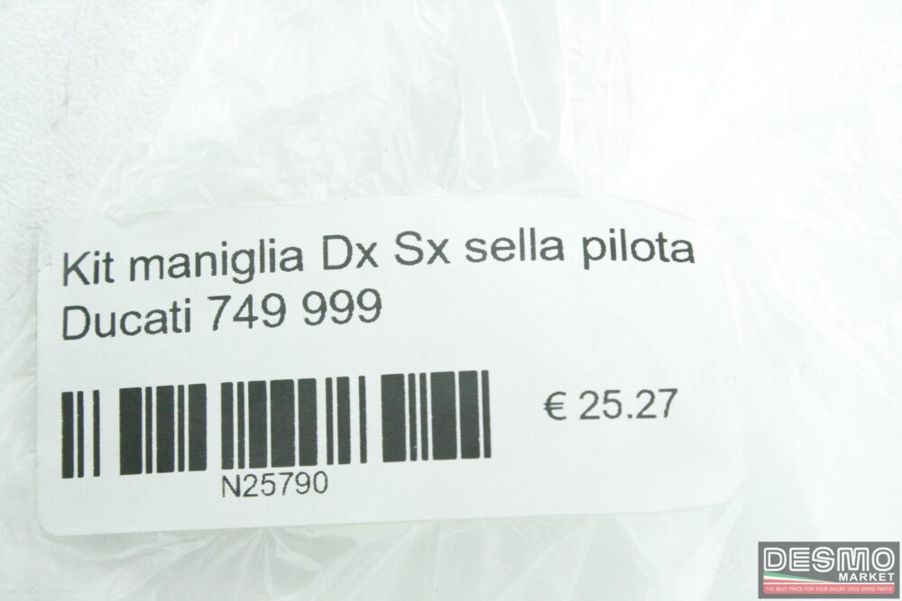 Kit maniglia Dx Sx sella pilota Ducati 749 999