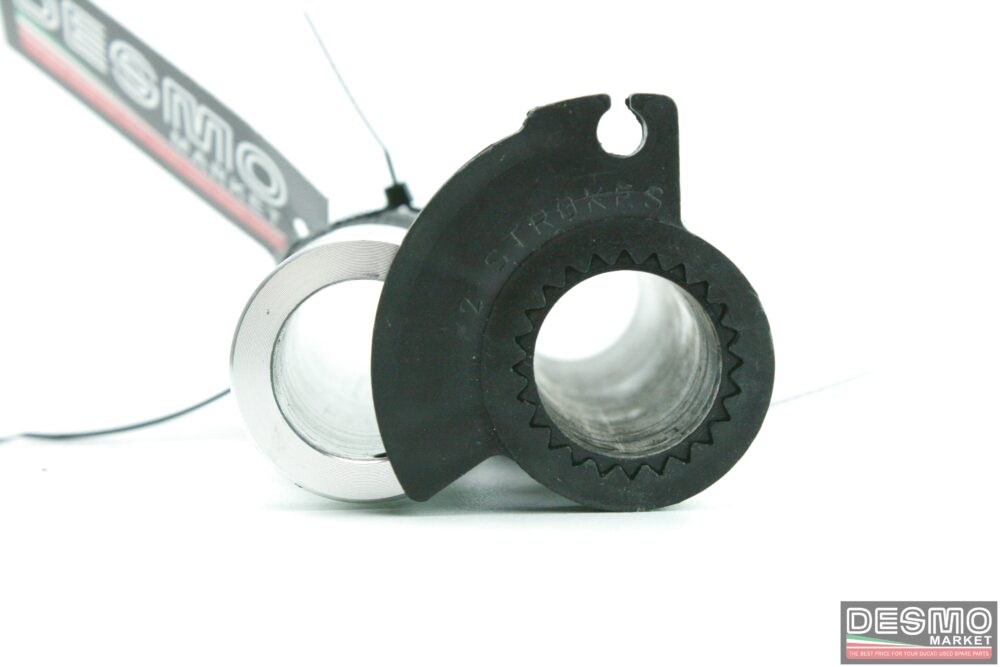 Manopole Rizoma ergal CNC grigie