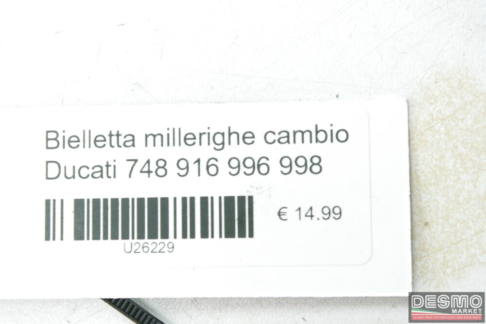 Bielletta millerighe cambio Ducati 748 916 996 998