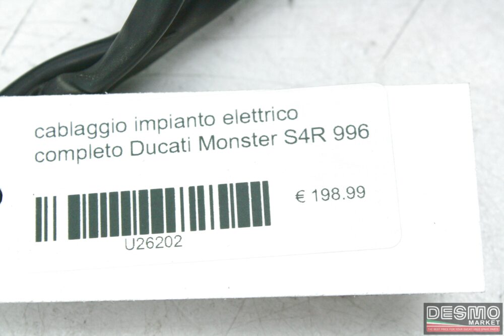 Cablaggio impianto elettrico completo Ducati Monster S4R 996