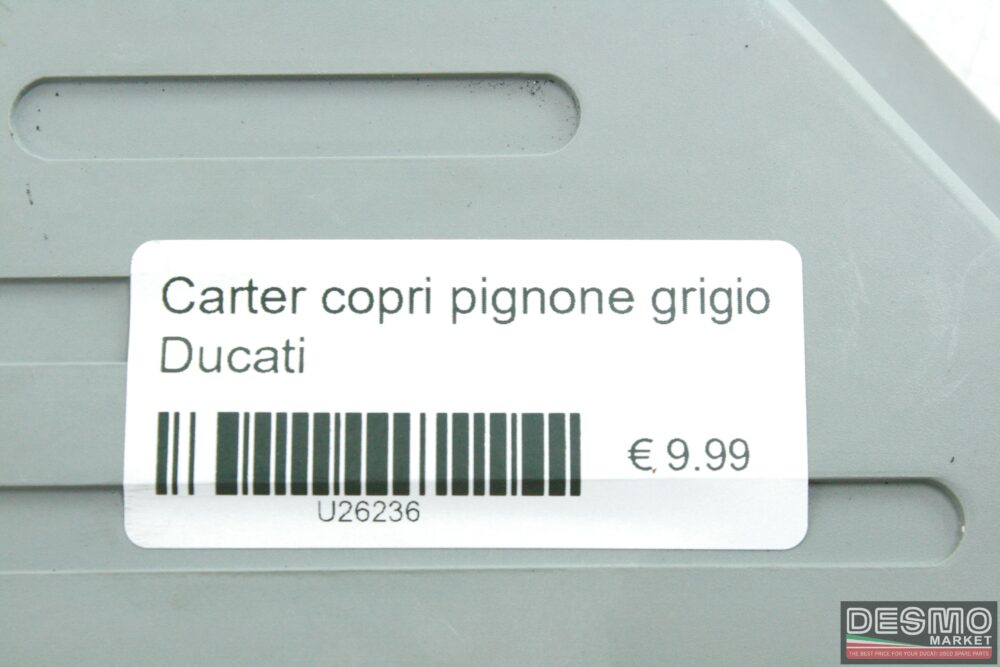 Carter copri pignone grigio Ducati