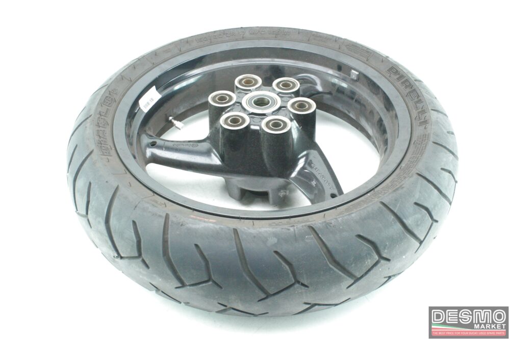Rear 3-spoke wheel rim black 4,5x17 Ducati Monster - Image 6