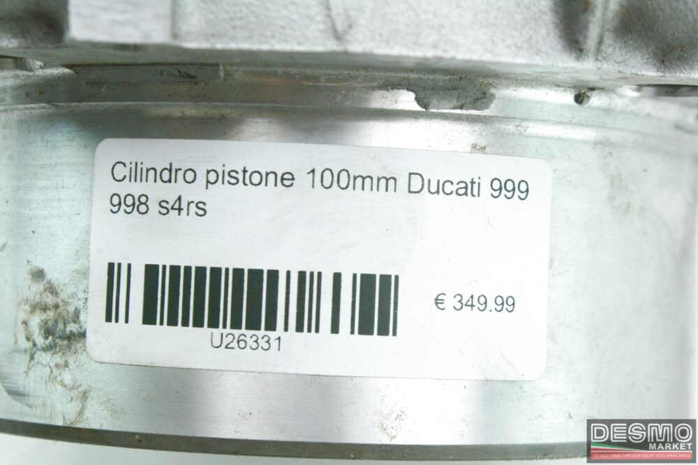 Cilindro pistone 100mm Ducati 999 998 s4rs