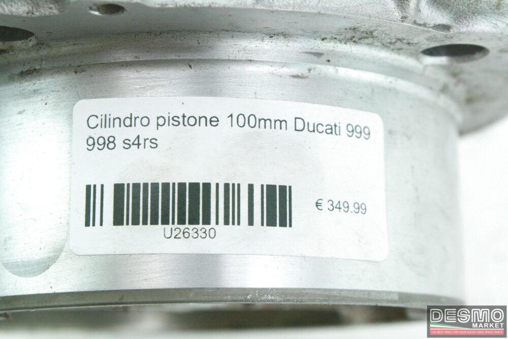 Cilindro pistone 100mm Ducati 999 998 s4rs