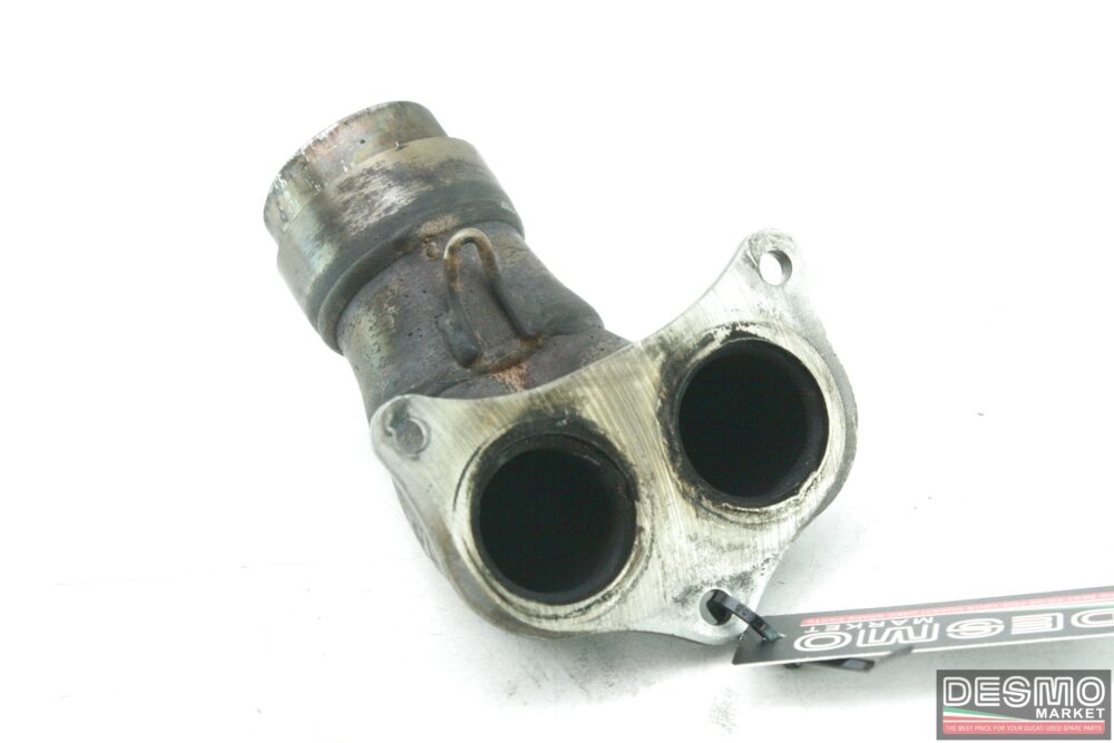 Horizontal head exhaust manifold Ducati 748 916 996 - Image 3