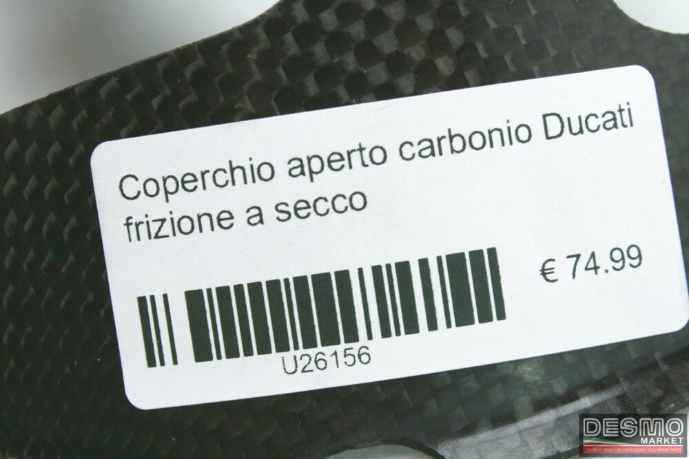 Coperchio aperto carbonio Ducati frizione a secco