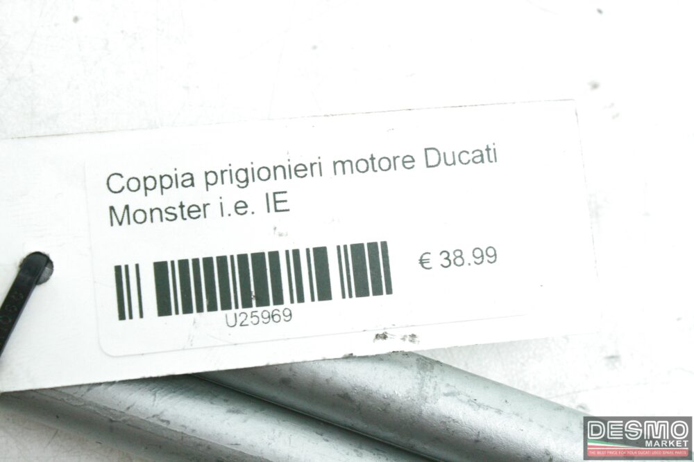 Coppia prigionieri motore Ducati Monster i.e. IE