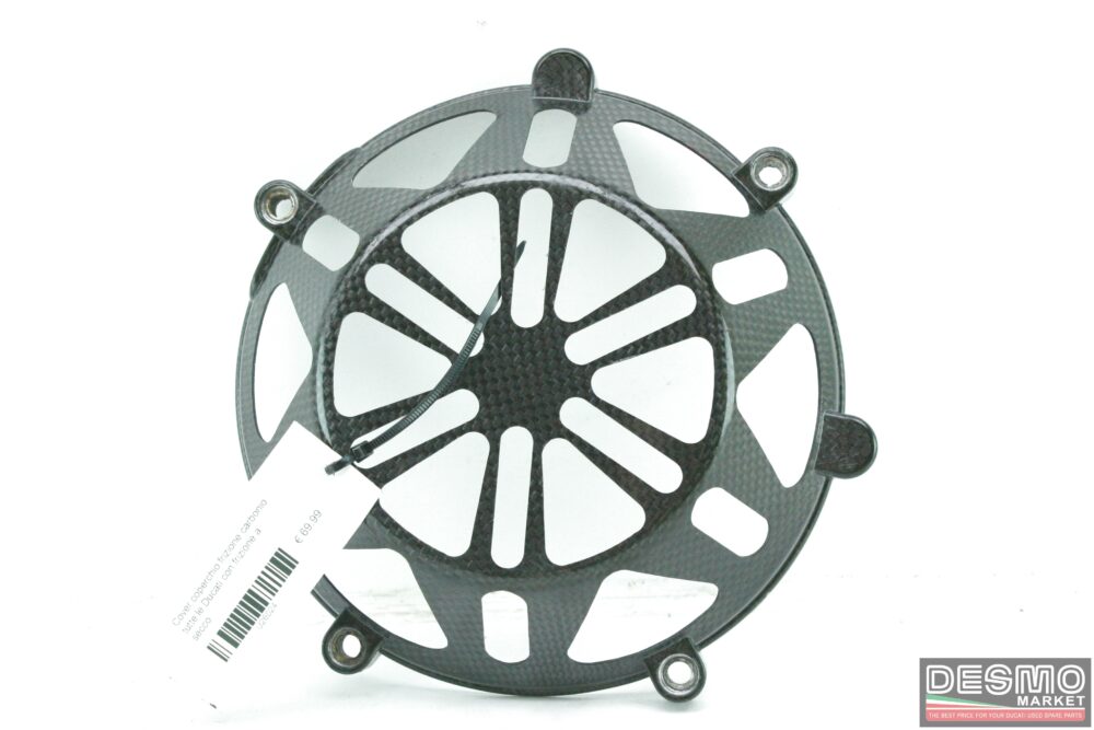 Cover coperchio frizione carbonio tutte le Ducati con frizione a secco