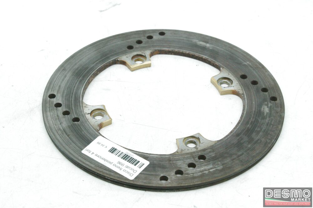 Disco freno posteriore 4 fori Ducati 996