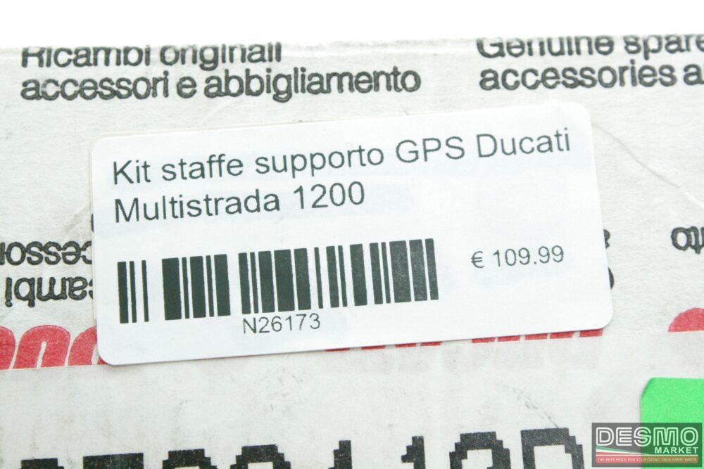 Kit staffe supporto GPS Ducati Multistrada 1200