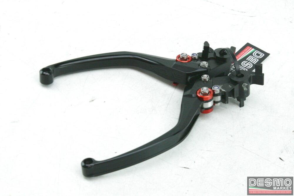 Titax black ergal adjustable clutch brake levers Ducati 848 1098 1198 - Image 3