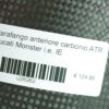 Parafango anteriore carbonio ATR Ducati Monster i.e. IE