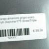 Parafango anteriore grigio scuro Triumph Daytona 675 StreetTriple 675