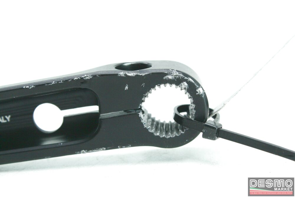 Rizoma black ergal CNC inverted shift lever pedal - Image 4
