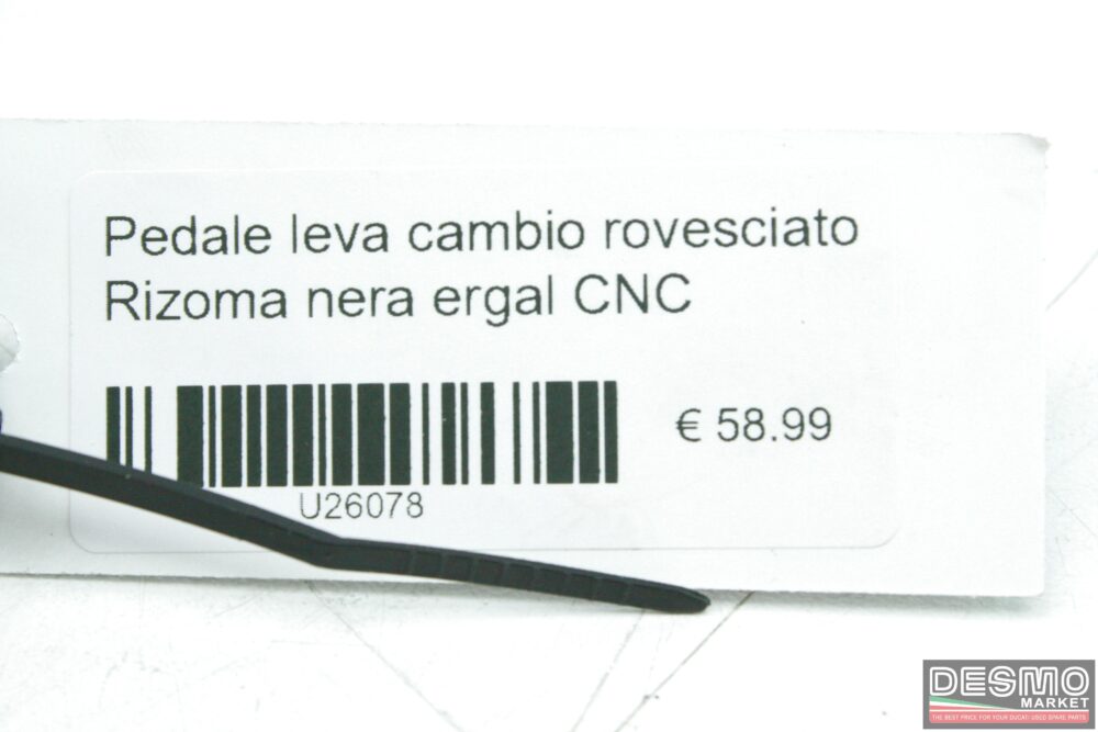 Rizoma black ergal CNC inverted shift lever pedal - Image 6