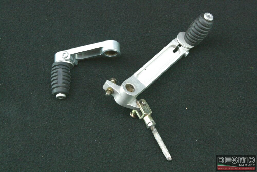 Ergal cnc shift/brake pedals Ducati 748 916 996 998