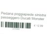 Left passenger footrest Ducati Monster - Image 4