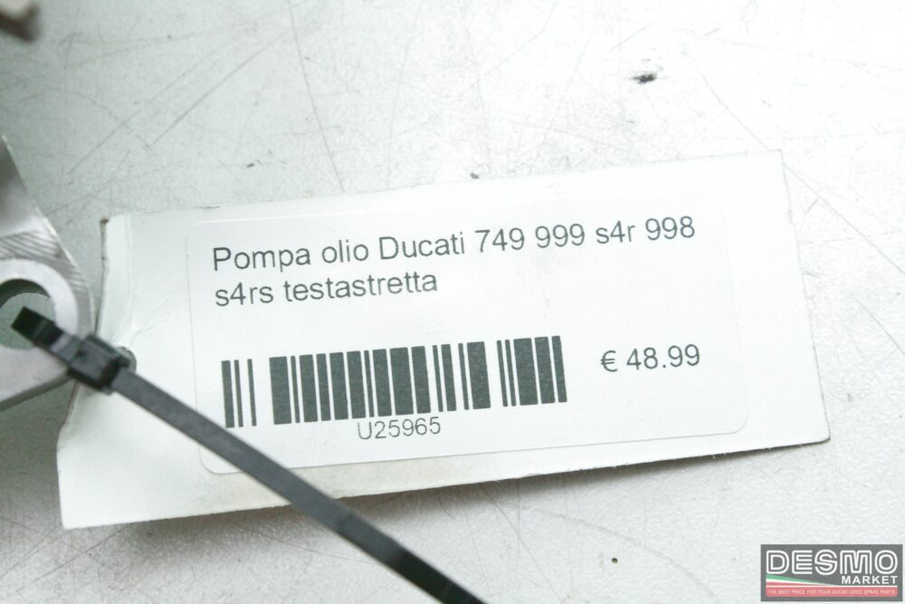 Pompa olio Ducati 749 999 s4r 998 s4rs testastretta