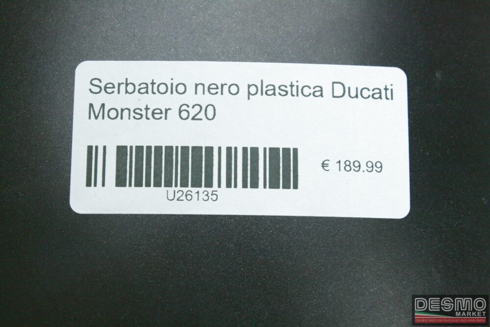 Serbatoio nero plastica Ducati Monster 620