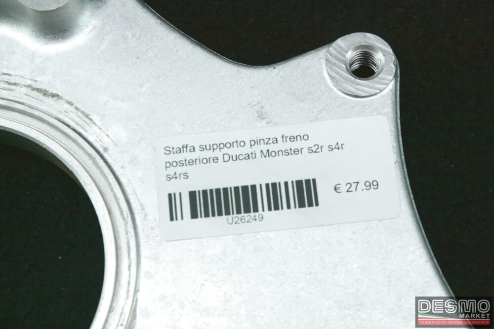 Staffa supporto pinza freno posteriore Ducati Monster s2r s4r s4rs