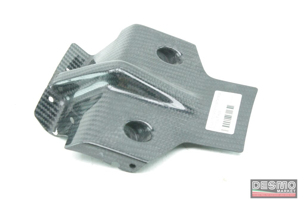 Supporto carbonio porta targa Mondial Piega