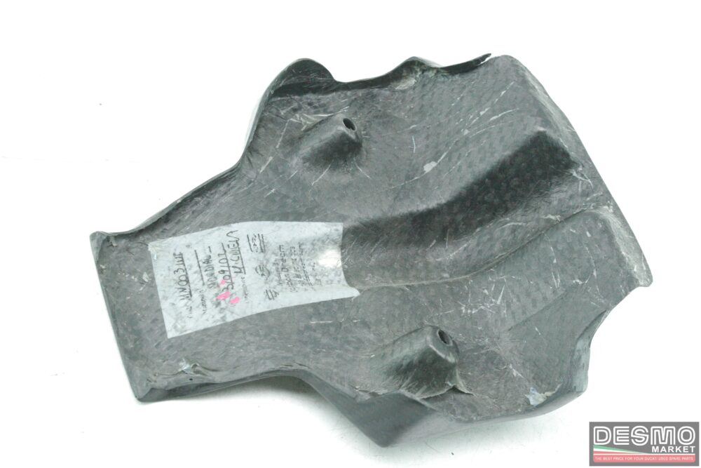 Supporto carbonio porta targa Mondial Piega