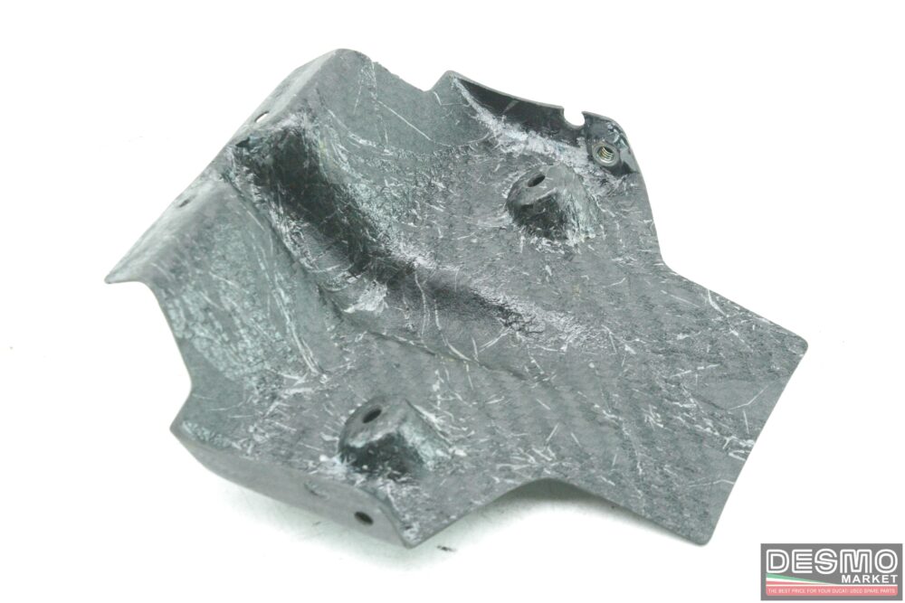 Supporto carbonio porta targa Mondial Piega