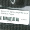 Carbon license plate holder bracket Mondial Piega - Image 7
