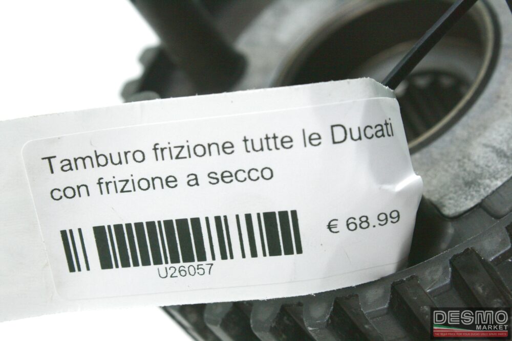 Tamburo frizione tutte le Ducati con frizione a secco