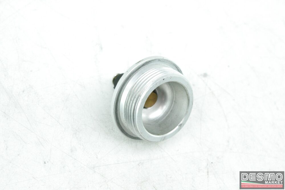 Tappo alluminio sensore temperatura olio Ducati Monster 620