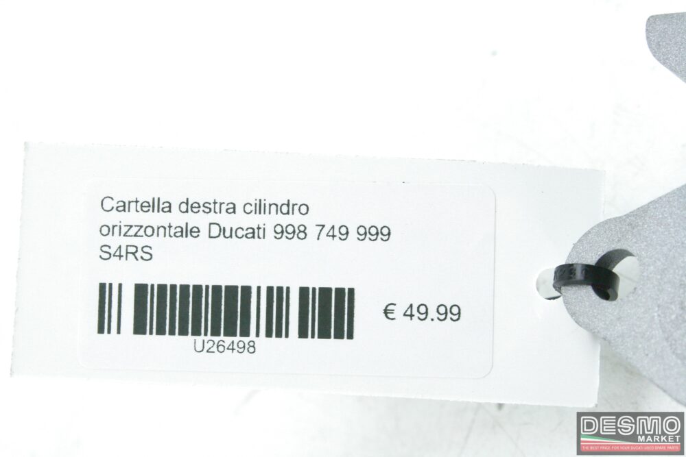 Cartella destra cilindro orizzontale Ducati 998 749 999 S4RS