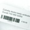 Cartella destra testa verticale Ducati 749 999 S4RS