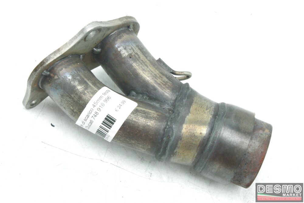 Collettore di scarico 45mm testa verticale Ducati 748 916 996