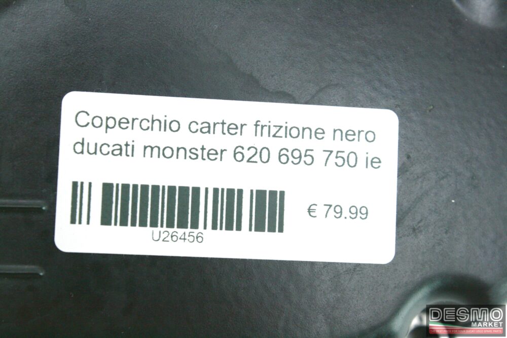 Coperchio carter frizione nero Ducati Monster 620 695 750  i.e. IE
