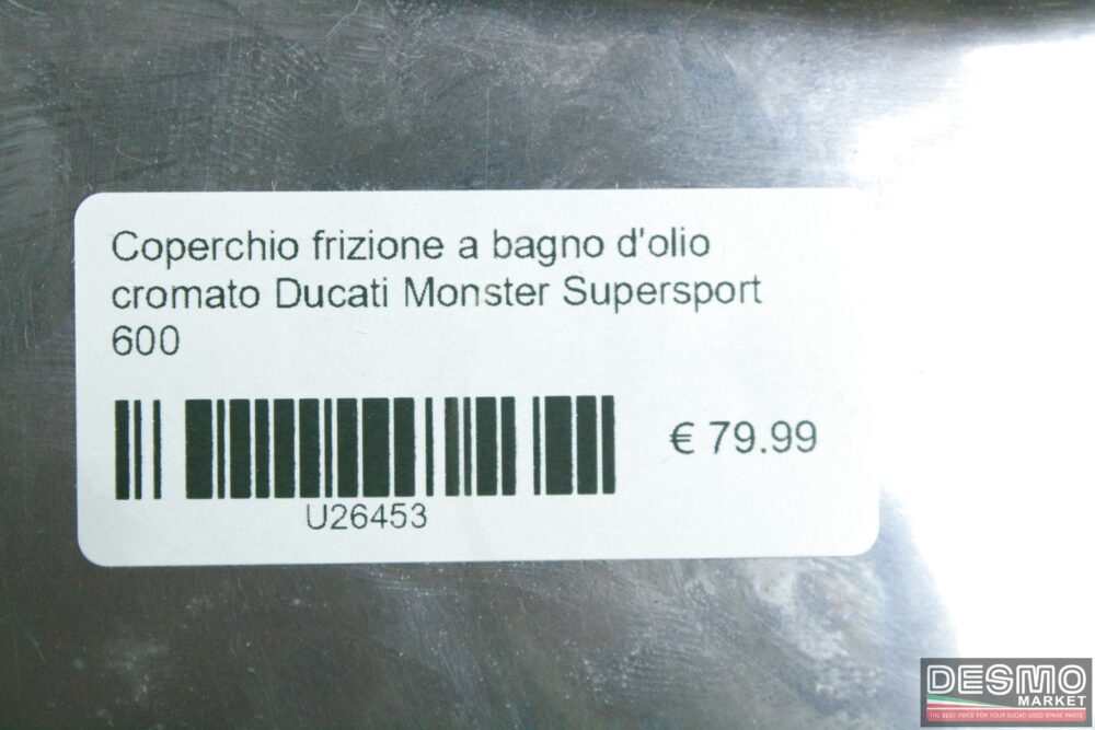 Coperchio frizione a bagno d’olio cromato Ducati Monster SS 600