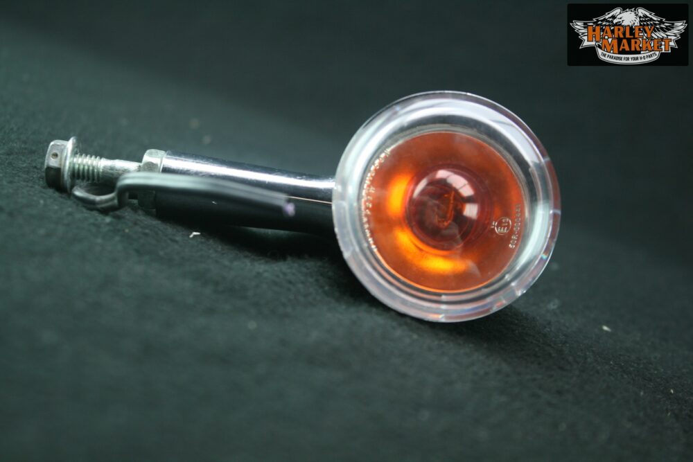 Rear chrome turn signal blinker indicator 00-11 Harley Davidson - Image 4