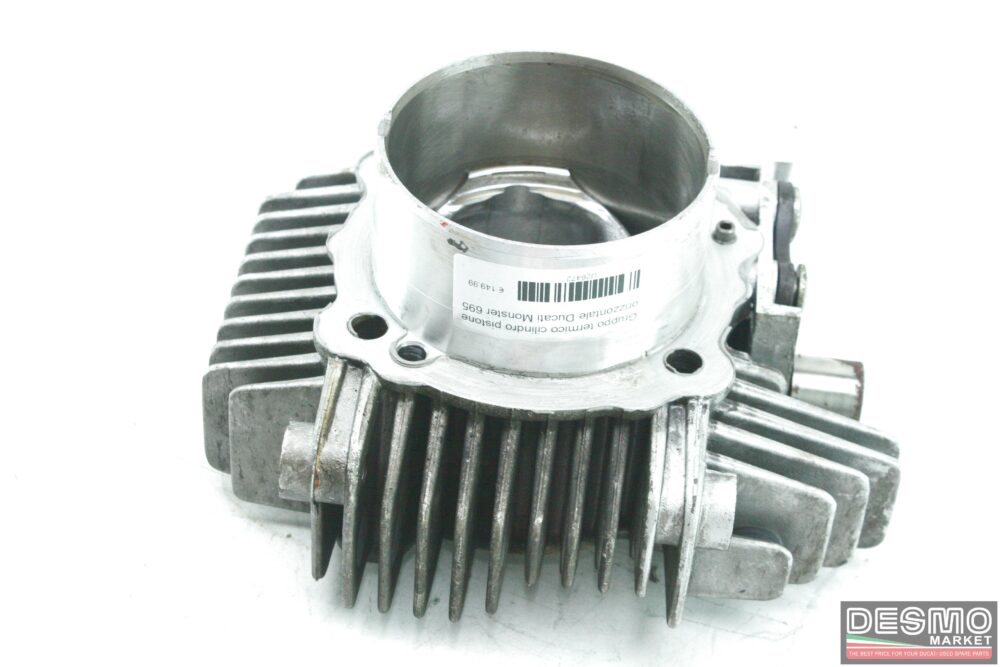 Gruppo termico cilindro pistone orizzontale Ducati Monster 695