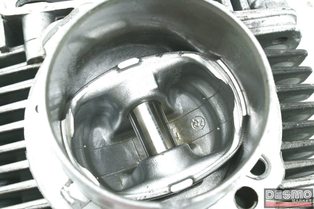 Gruppo termico cilindro pistone orizzontale Ducati Monster 695