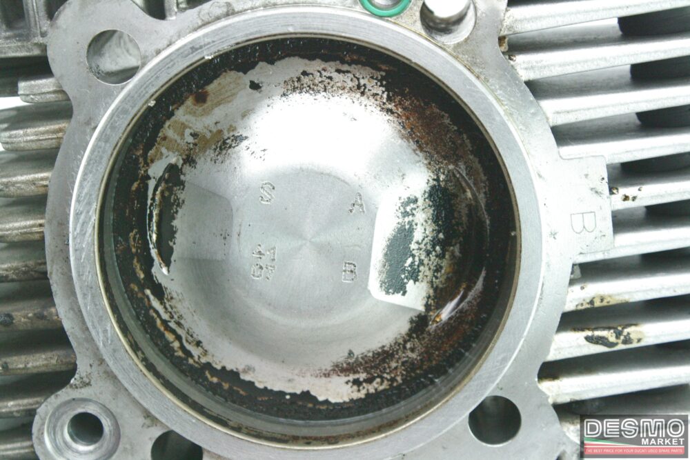 Gruppo termico cilindro pistone orizzontale Ducati Monster 695