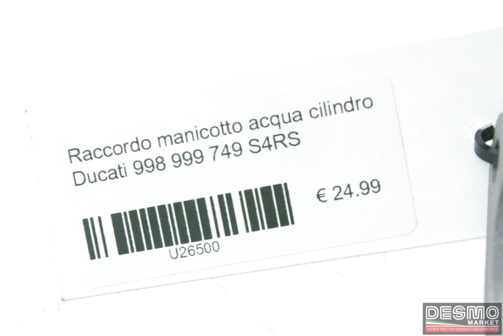 Raccordo manicotto acqua cilindro Ducati 998 999 749 S4RS