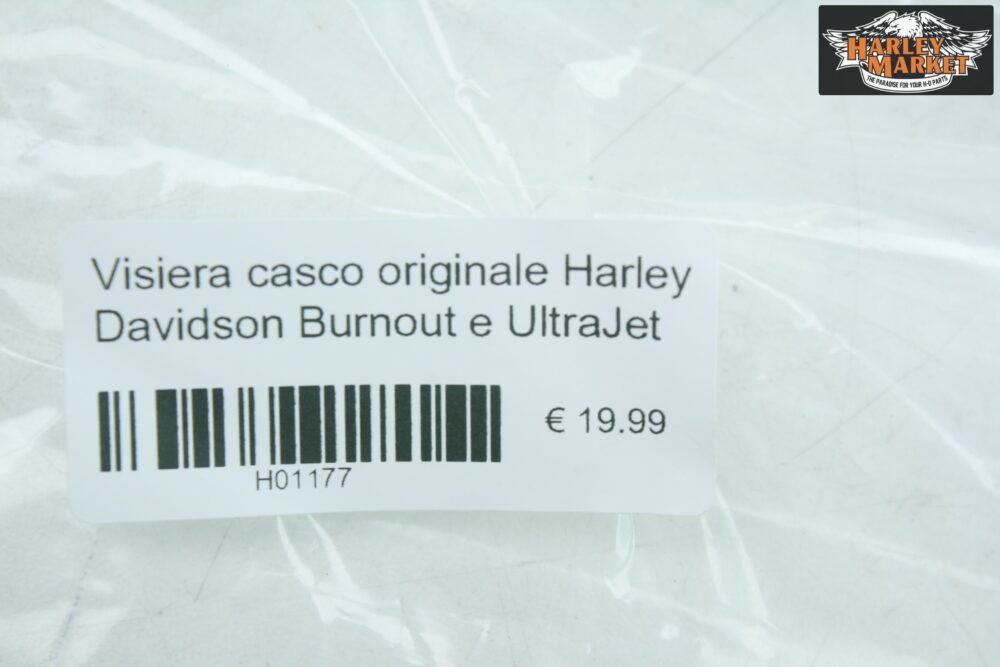 Visiera casco originale Harley Davidson Burnout e UltraJet