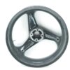 Black 3-spoke rear wheel Ducati 748 916 996 - Image 2