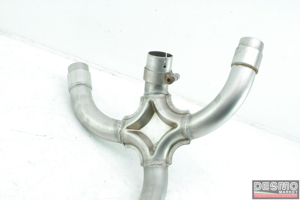 Collettore tubo scarico orizzontale Ducati 851 888 45mm