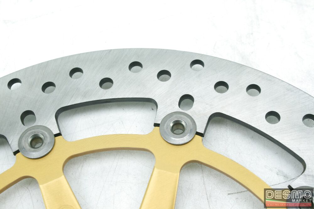 Coppia dischi freno anteriori Ducati 998R 748R 2002 campanatura 15mm