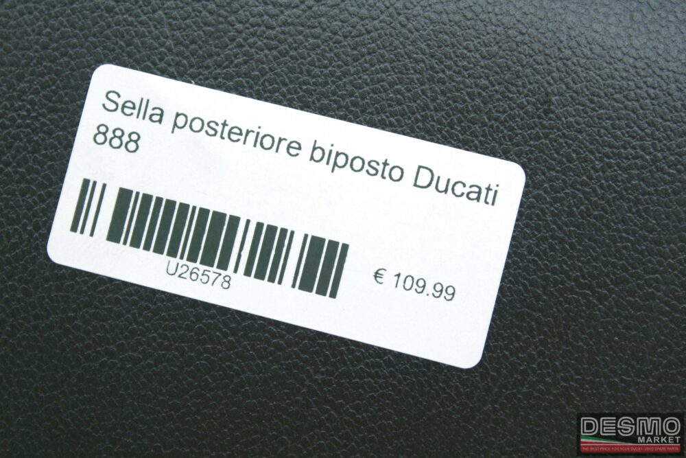 Sella posteriore biposto Ducati 888