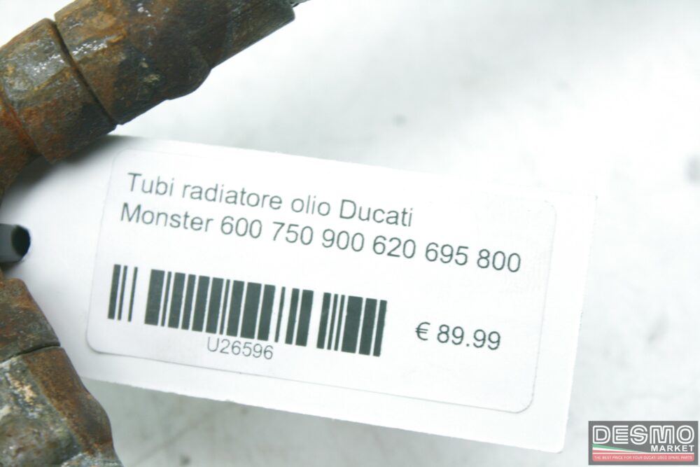 Tubi radiatore olio Ducati Monster 600 750 900 620 695 800