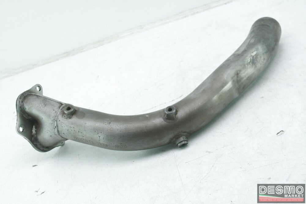 Tubo collettore scarico verticale 50mm Ducati 888 sp5 sp4 851 sp