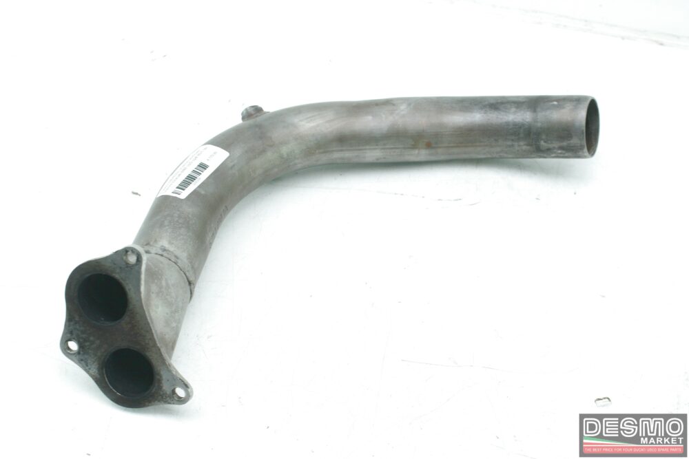 Tubo collettore scarico verticale 50mm Ducati 888 sp5 sp4 851 sp