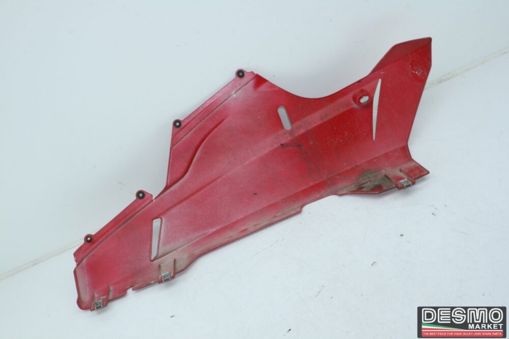 Carena bassa destra rossa Ducati 848 1098 1198