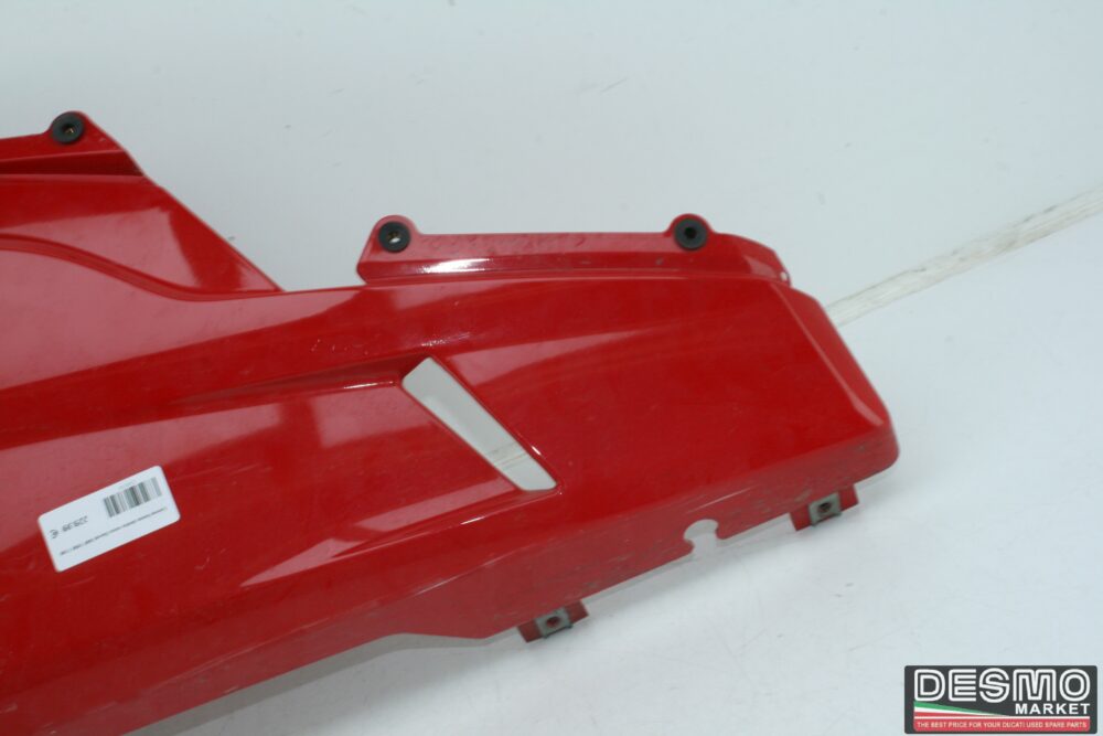 Carena bassa destra rossa Ducati 848 1098 1198